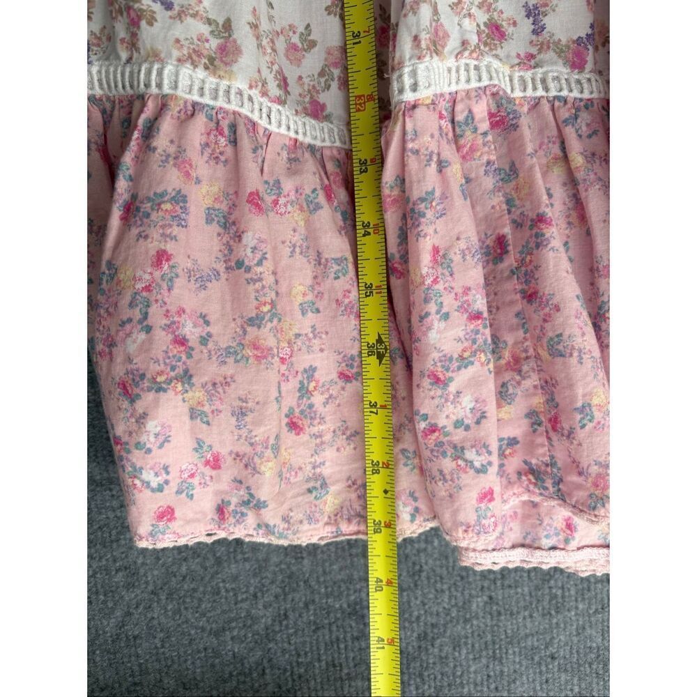 LoveShackFancy x Target Floral Tiered Maxi Dress XS Cottagecore Prairie Romantic - Picture 8 of 8
